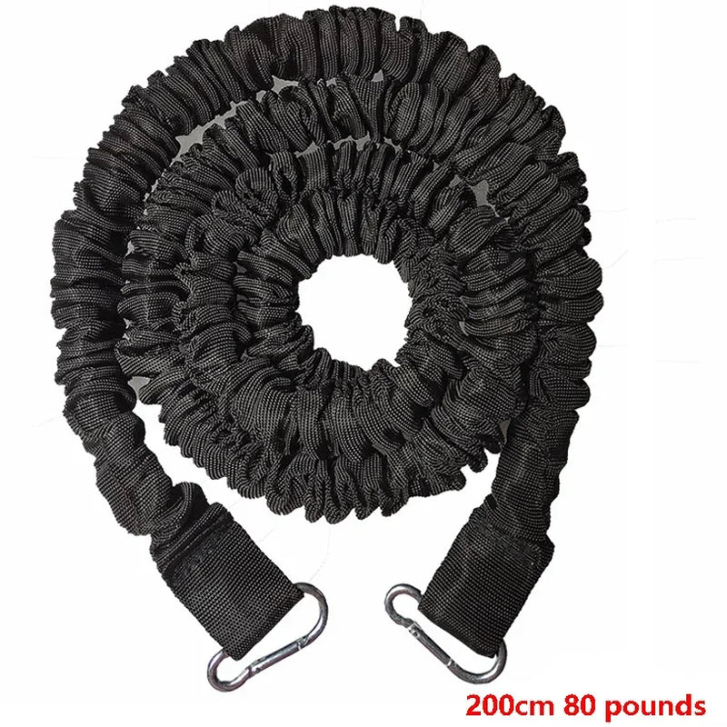 Running Sprint Dash Track and Field Pull Rope Resistance Bands for Football Basketball Powerful Strength Explosive Force