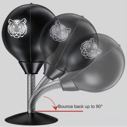 Desktop Punching Bag with Suction Cup Desk Boxing Punch Ball Heavy Duty Stress Relief Boxing Practice for Kids and Adults