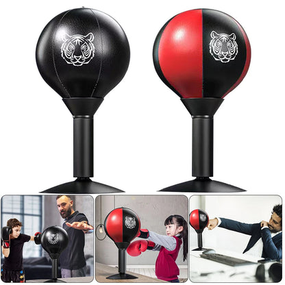 Desktop Punching Bag with Suction Cup Desk Boxing Punch Ball Heavy Duty Stress Relief Boxing Practice for Kids and Adults
