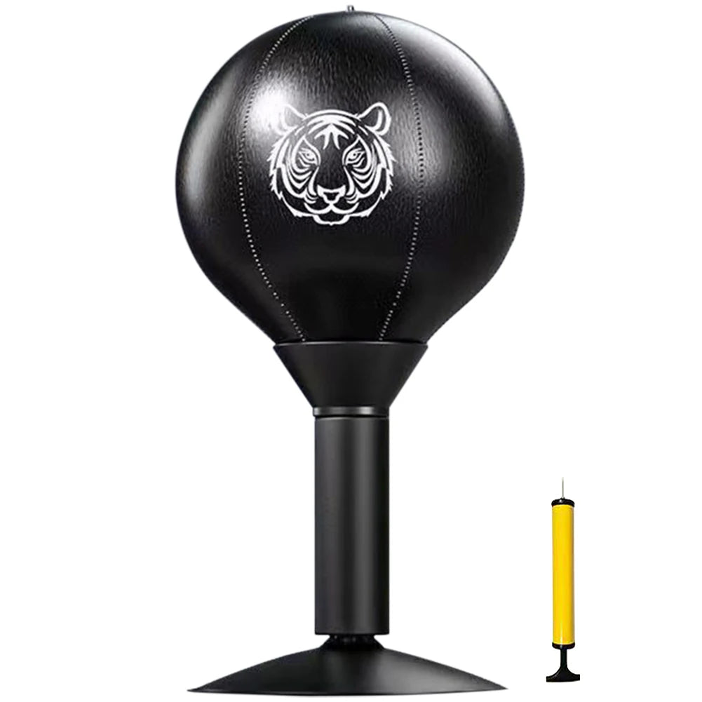 Desktop Punching Bag with Suction Cup Desk Boxing Punch Ball Heavy Duty Stress Relief Boxing Practice for Kids and Adults
